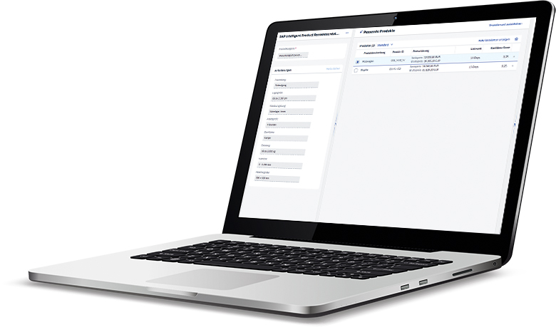 SAP Intelligent Product Recommendation in Anwendung Anwendung von SAP IPR