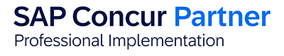 Logo SAP Concur Partner professional Implementation