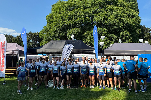 Beteiligung von ORBIS am Firmenlauf Saarbrücken als Hauptsponsor Beteiligung am Firmenlauf Saarbrücken