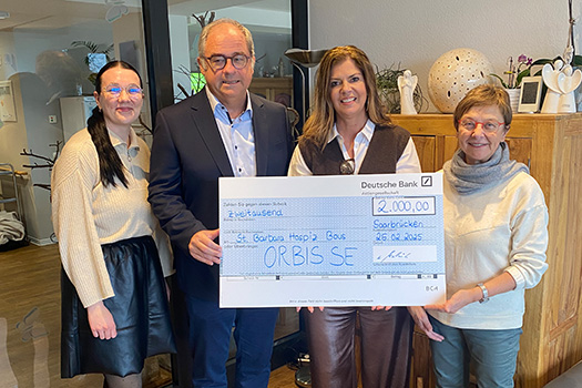 Spendenaktion ORBIS SE Spendenaktion der ORBIS SE