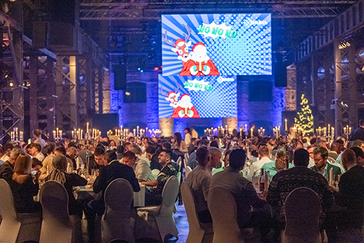 ORBIS Weihnachtsfeier in festlicher Atmosphäre ORBIS Weihnachtsfeier